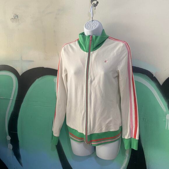 Y2K Varsity Zip Up Jacket - Picture 2 of 5